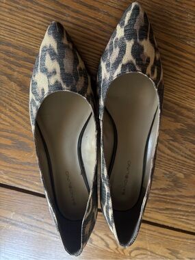 Bandolino Leopard-Pattern Pointed 1 in heels